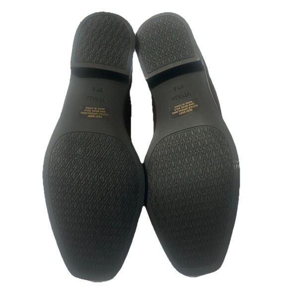 Vivaia Ryan Slip-on Square Toe Ankle Chelsea Boot Choc Brown Womens US7/EU37.5 - Picture 13 of 14